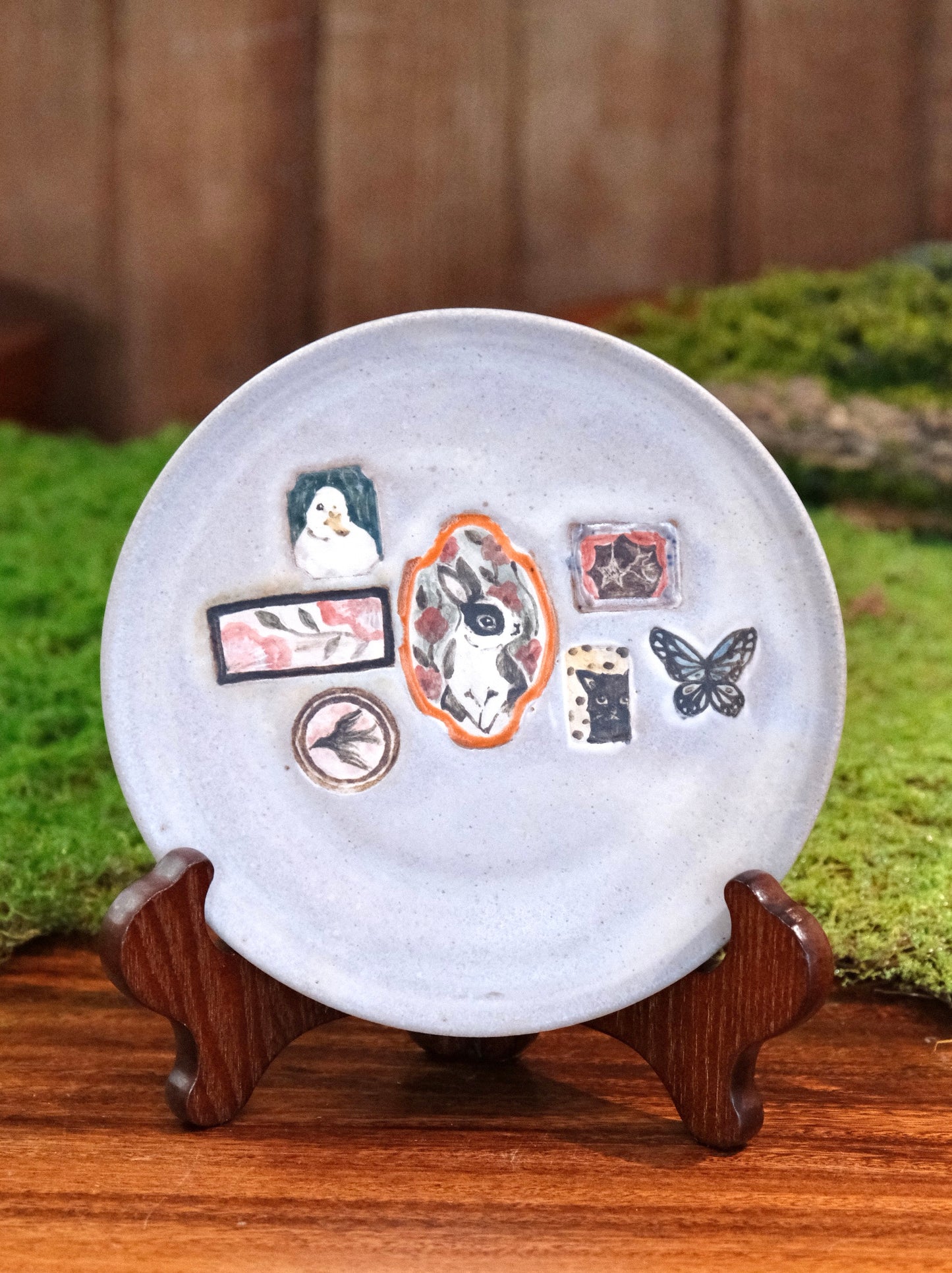 2025 Artisans-森安幸代 Acne Pottery Studio Handmade 6.5'' Dessert Plate