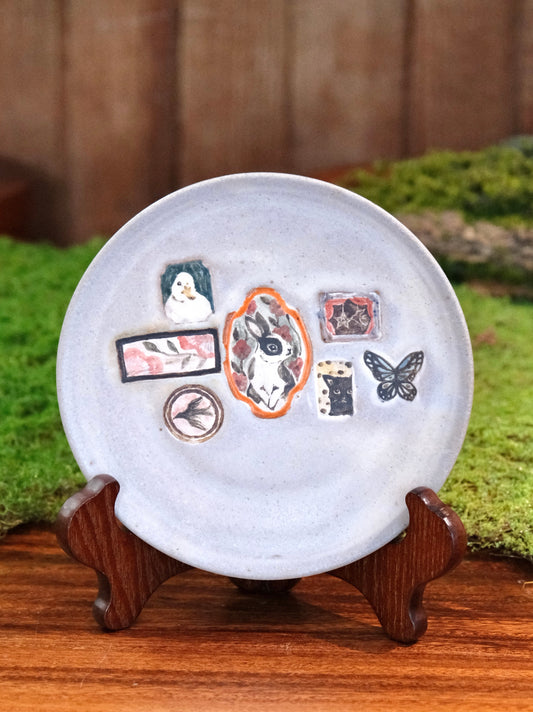 2025 Artisans-森安幸代 Acne Pottery Studio Handmade 6.5'' Dessert Plate
