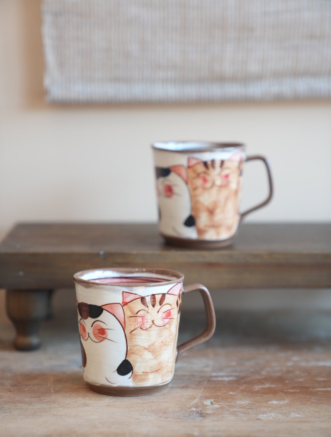 Hasami ware Handcraft Cat Mug 250ml/8.5oz
