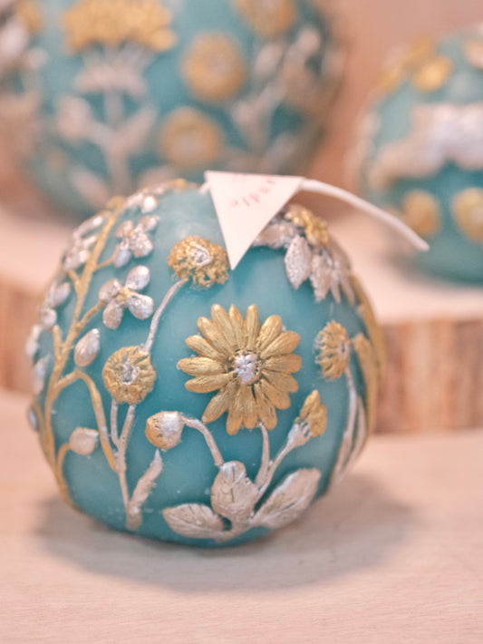BLUE CANDLE - Tomiyo Otsuka Blue Flower Garden