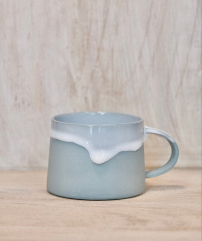 Eiji Miyaki-宮木英至 doripin mug (Sage green）