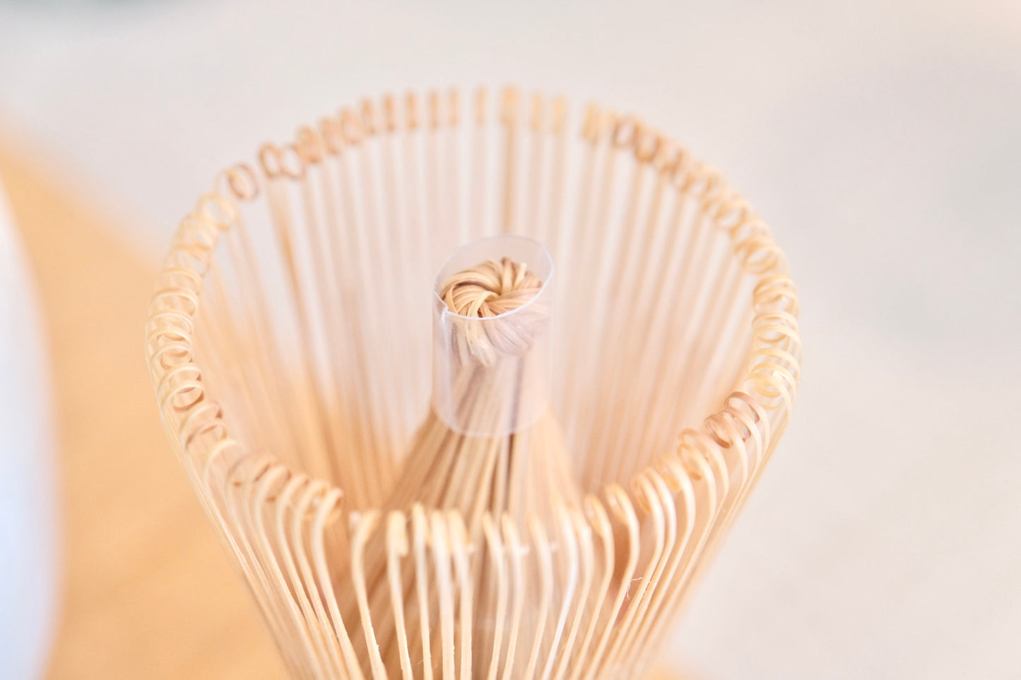 【Orange Market Exclusive】 100-Prong Handmade Chasen Whisk with Sakura Charm