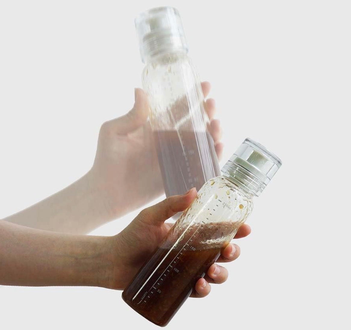 HARIO USA - Dressing Bottle Slim 250mL Pale Gray