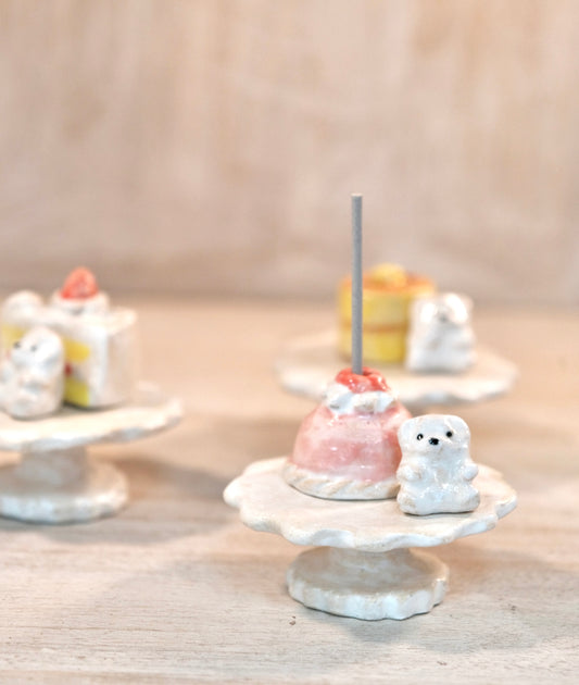 Suzuki Tamami Handmade Dessert Incense Holder