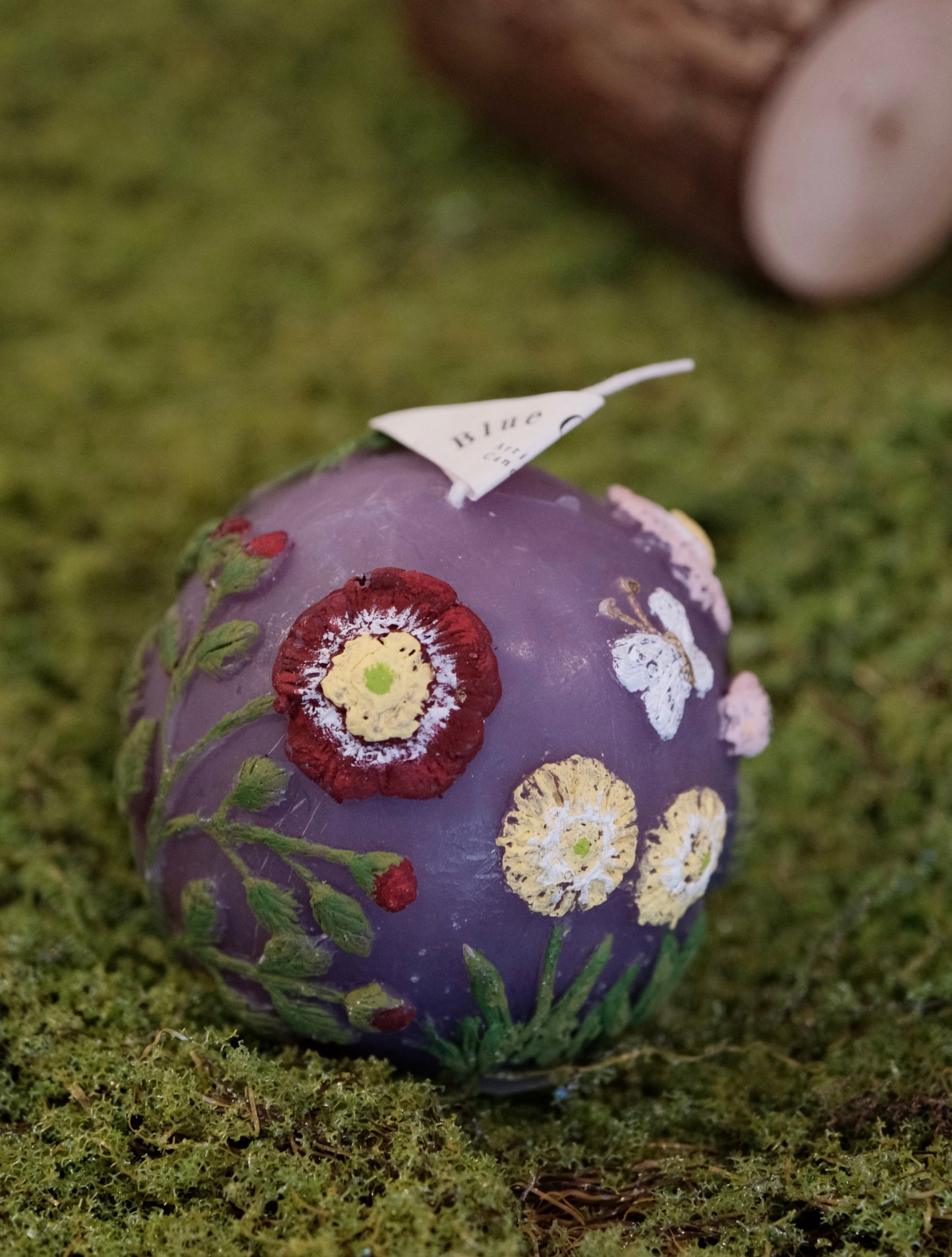 BLUE CANDLE - Tomiyo Otsuka Wildflower Forest 7.5cm