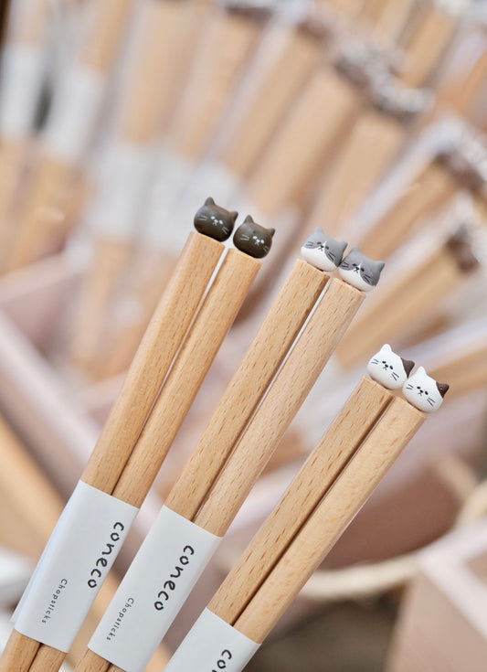 Japan Coneco Cute Cats Chopsticks