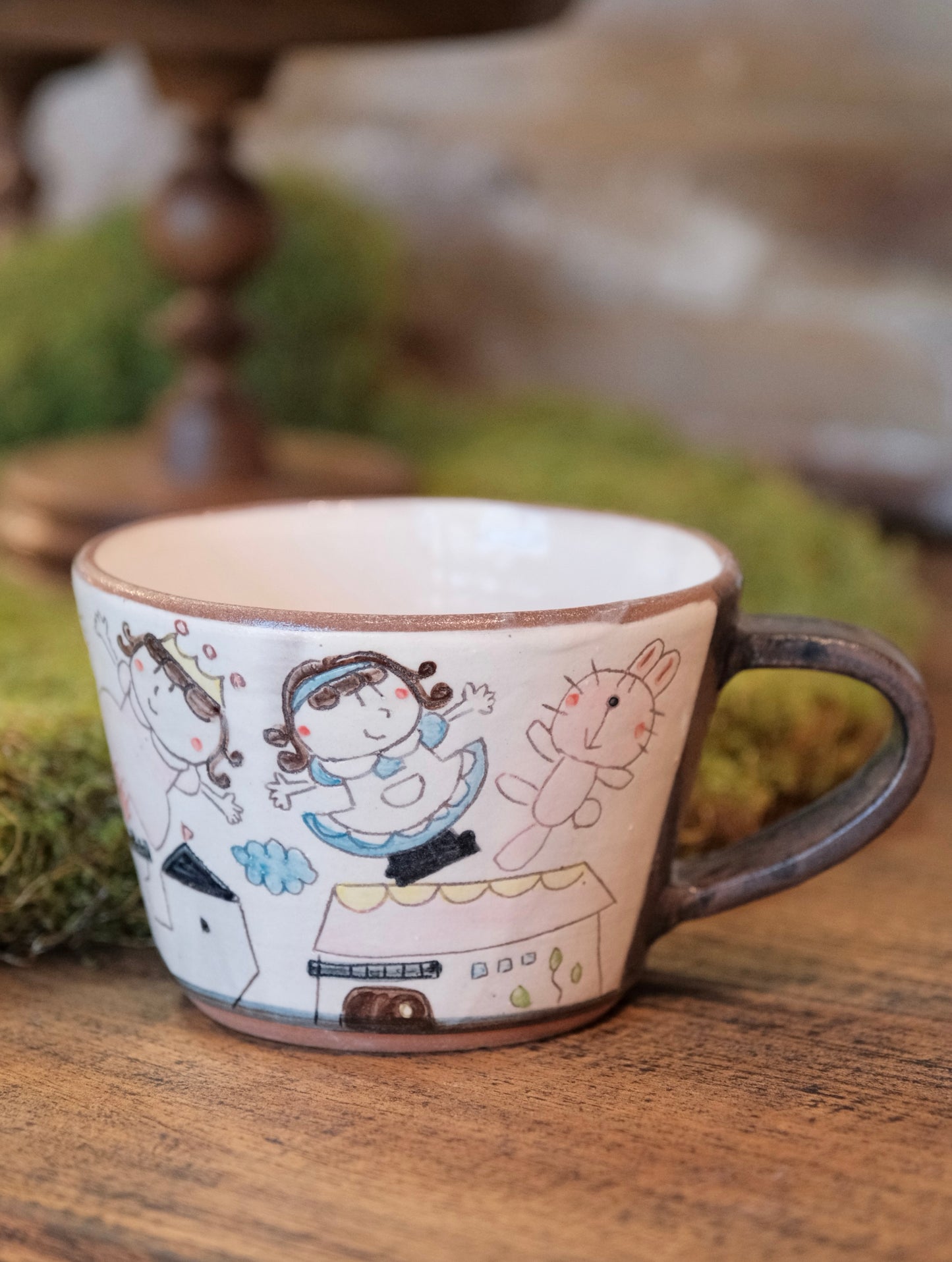 野村典子-Noriko Nomura Handmade Storybook Collection Soup Mug (#8）