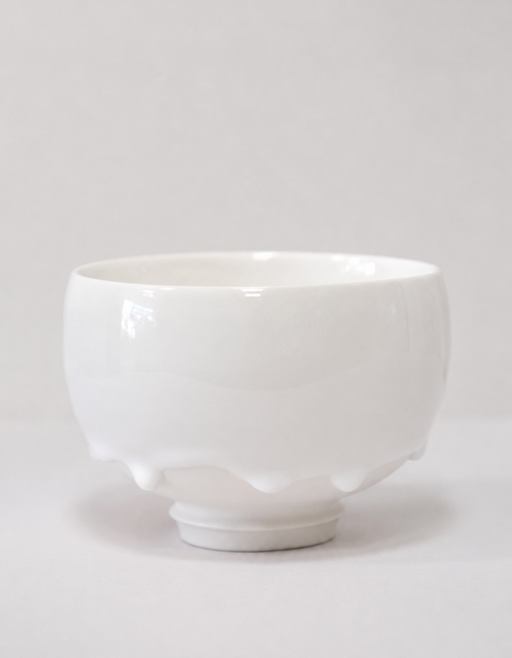 Eiji Miyaki Matcha Bowl -Shizuku (Shiro snow)