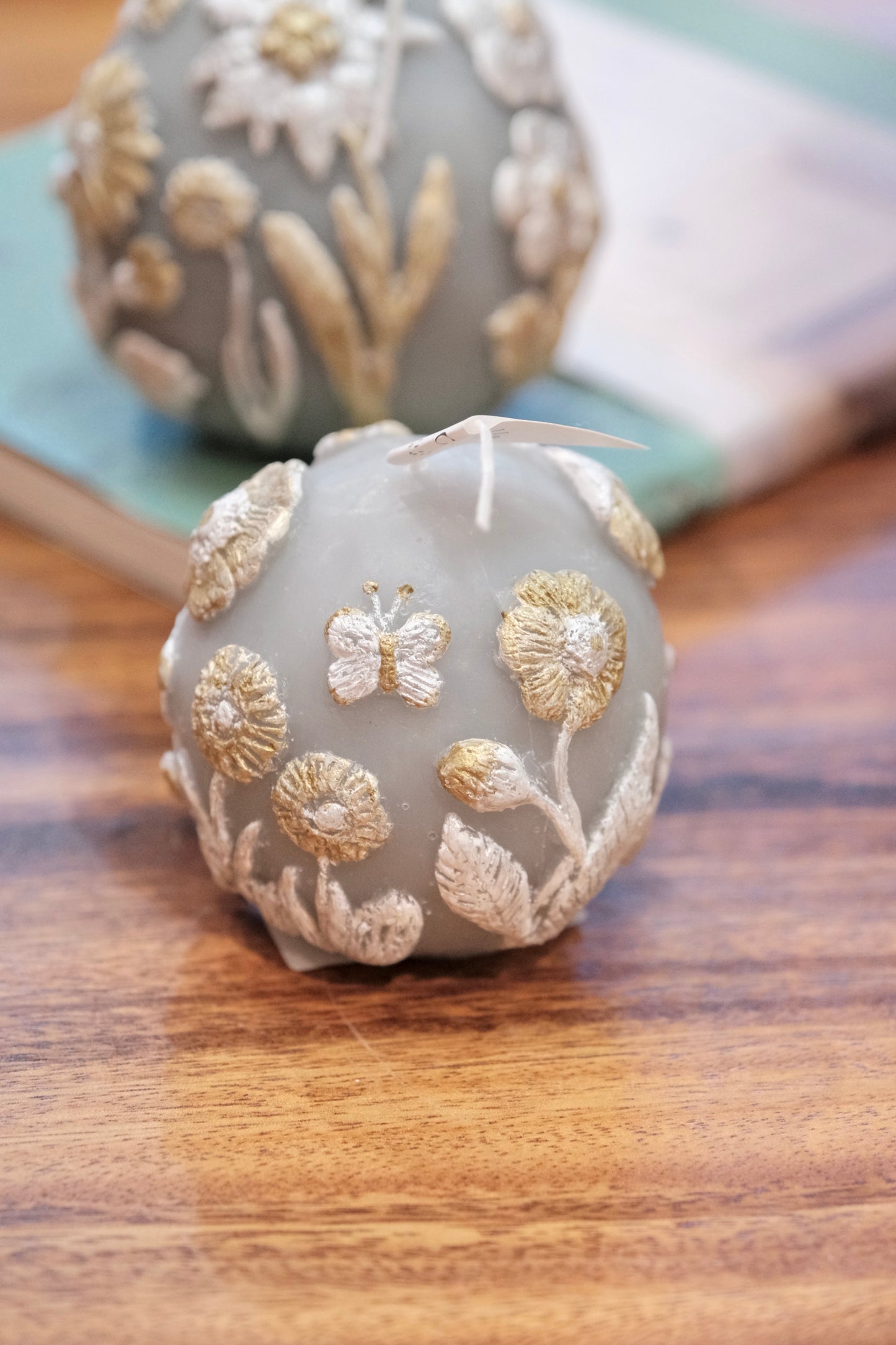 BLUE CANDLE - Tomiyo Otsuka Silver lace