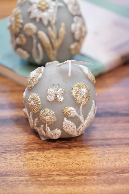 BLUE CANDLE - Tomiyo Otsuka Silver lace