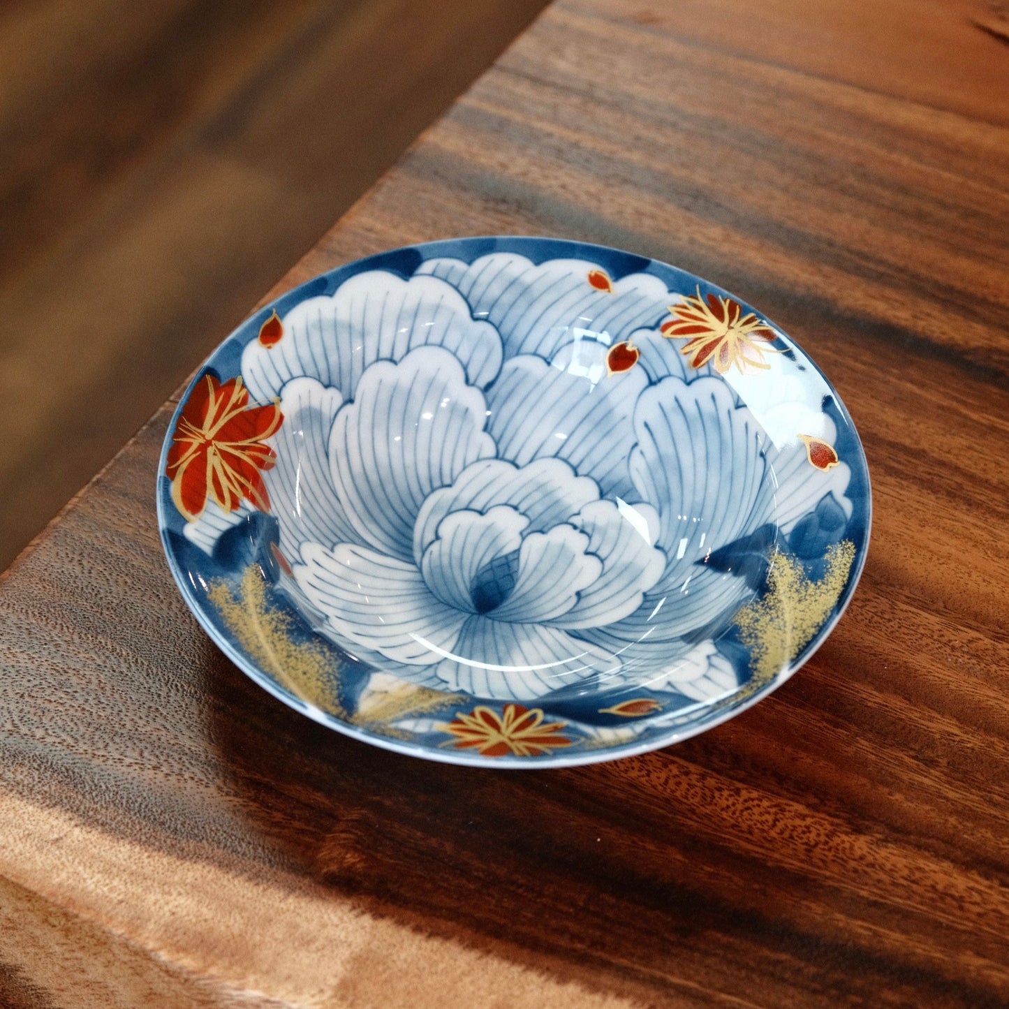 Mino Yaki Fuku Deep Plate/Bowl 7inch/18cm