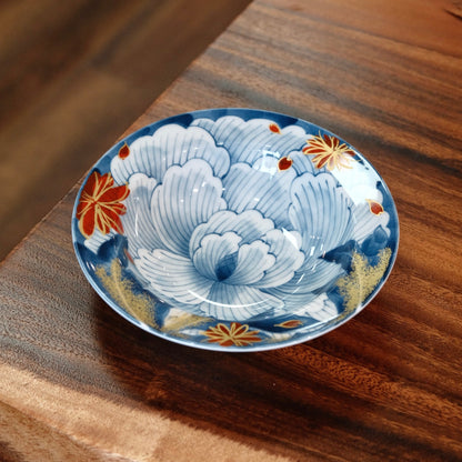 Mino Yaki Fuku Deep Plate/Bowl 7inch/18cm