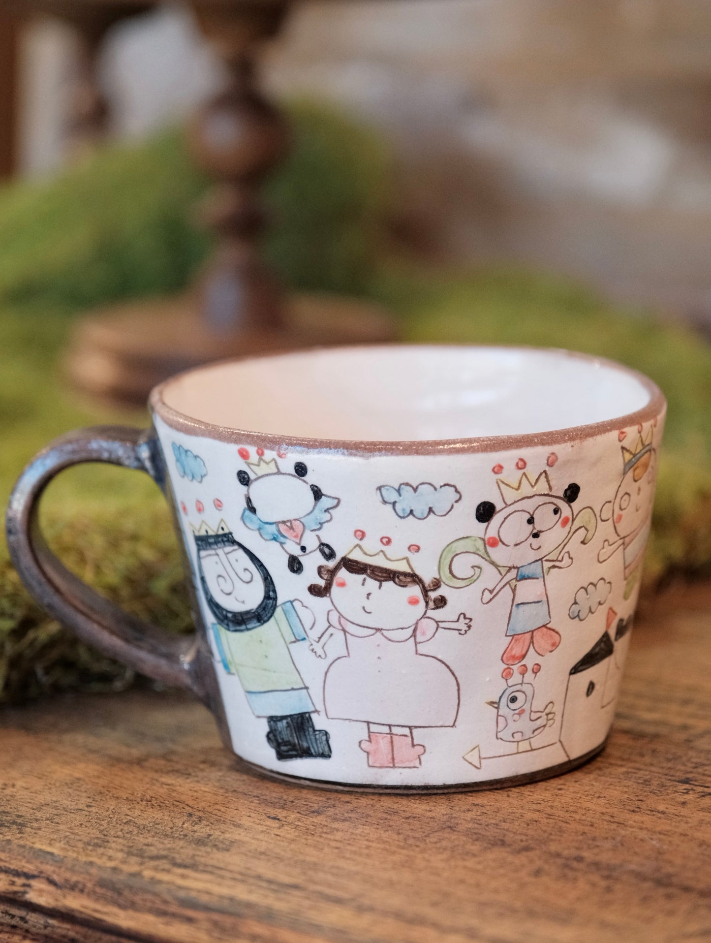 野村典子-Noriko Nomura Handmade Storybook Collection Soup Mug (#4）