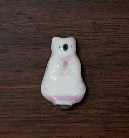 Misa Omote-表 美沙 Kutani Artist Handmade chopstick rest