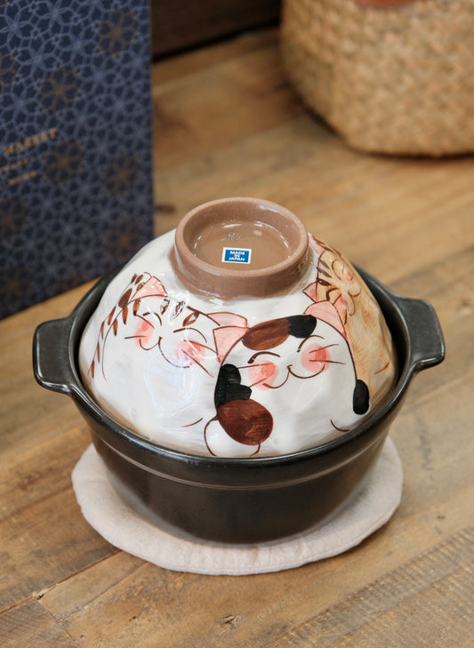 Hasami ware Banko donabe kitty Single pot