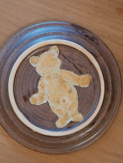 KONGARISHA-コンガリ舎 Bear Round 6inch Dessert plate (#5)