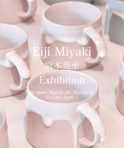 Eiji Miyaki-宮木英至 doripin mug (Sage green）