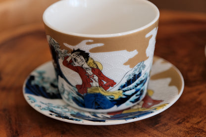 ONE PIECE × Kutani Ware collaboration