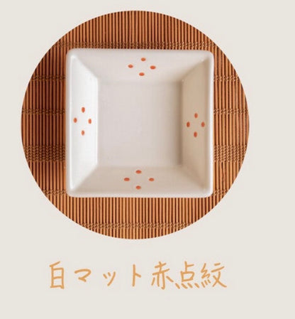 Japan handmade Made Mino dish plate