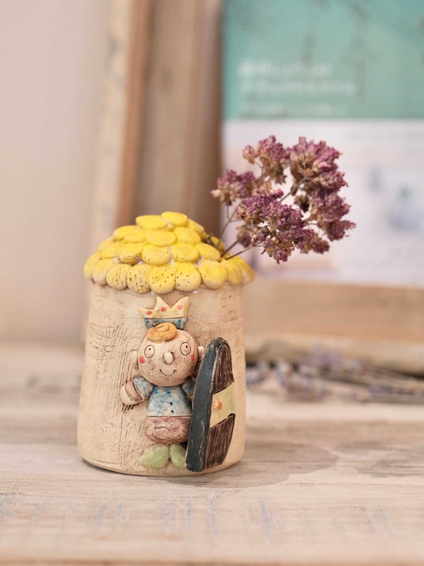野村典子-Noriko Nomura Handmade Storybook Collection Flower vase