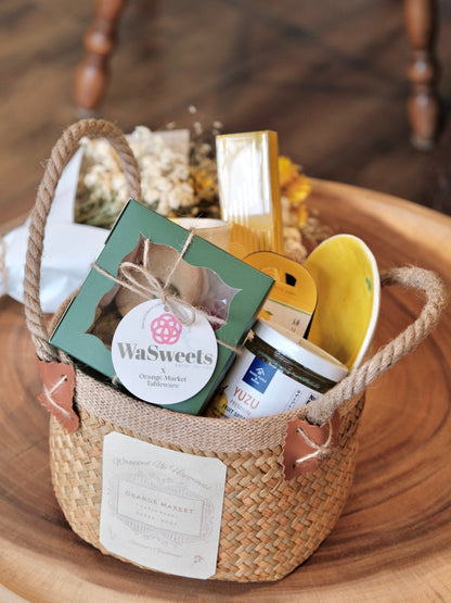 | Orange Market Tableware |  Holiday YUZU Special Gift Basket for Good Luck & Warm Wishes