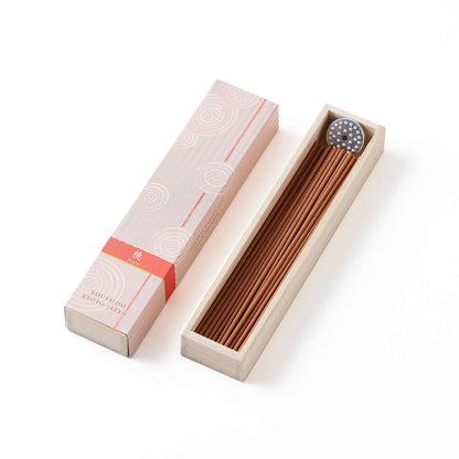 KOUSAIDO Incense｜40 sticks Japanese incense with holder