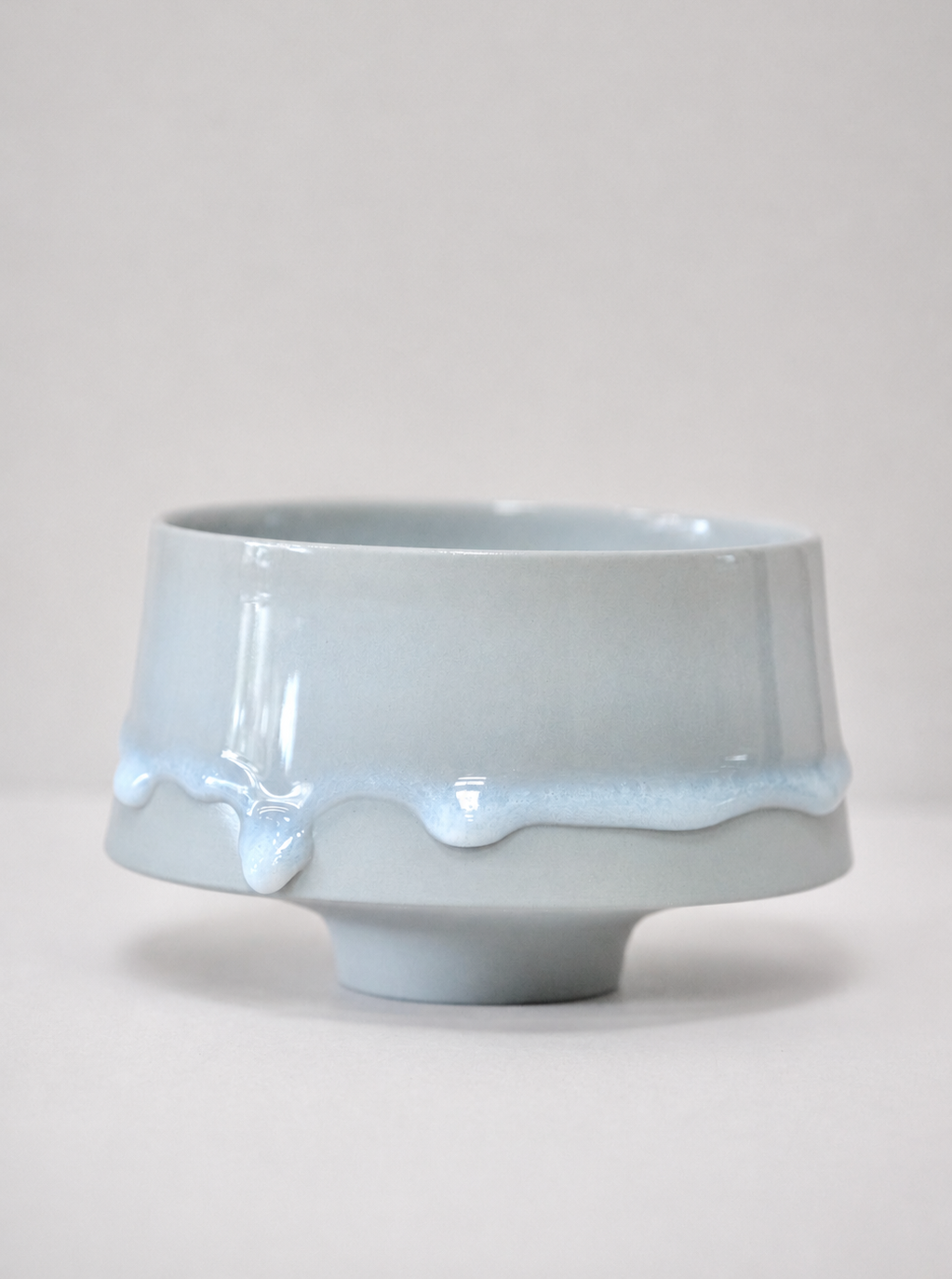 Eiji Miyaki Matcha Bowl -Take (Kasumi Blue）