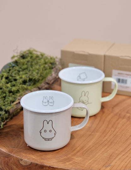 JAPAN FUJIHORO Miffy enamel Mug