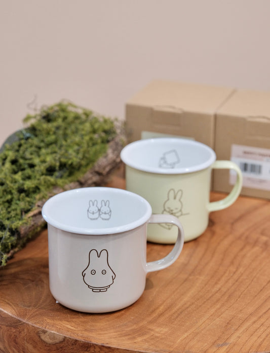 JAPAN FUJIHORO Miffy enamel Mug
