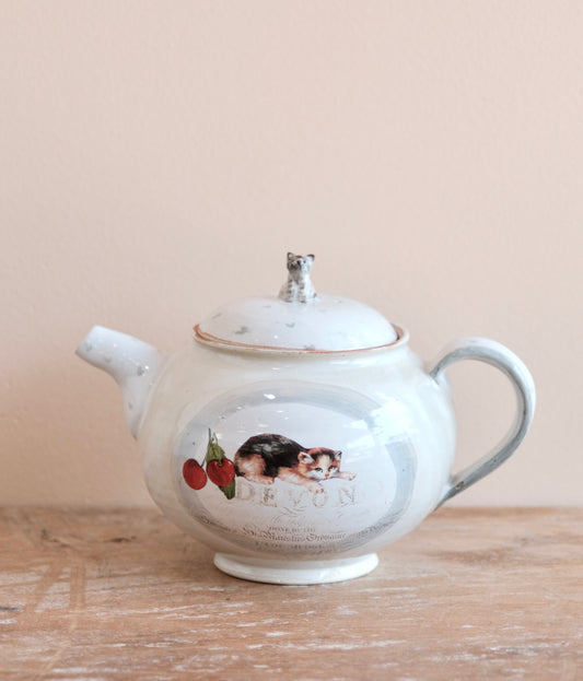 Hiruma Ikumi-比留間郁美 Handmade Teapot (#2)