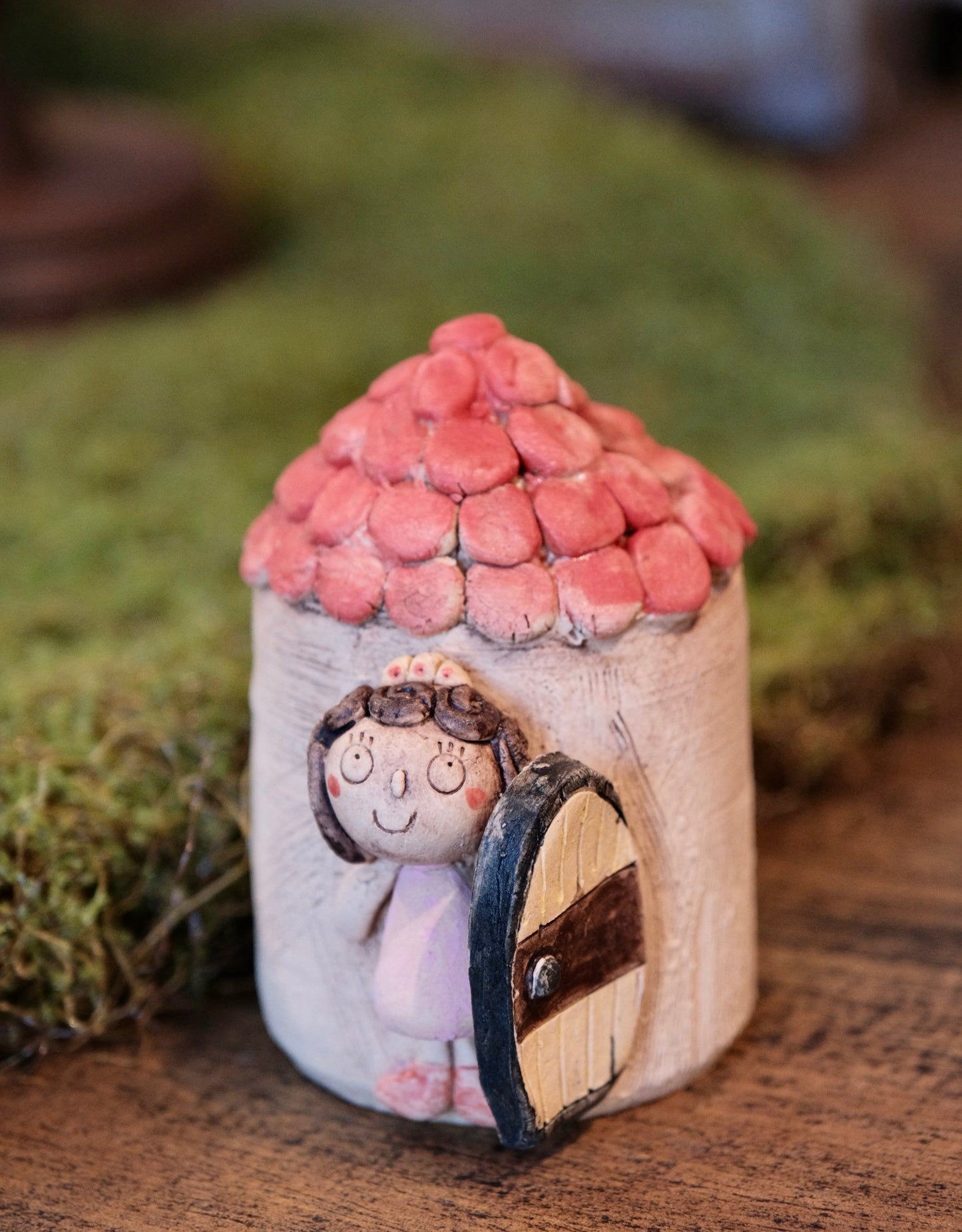野村典子-Noriko Nomura Handmade Storybook Collection Flower vase (#5）