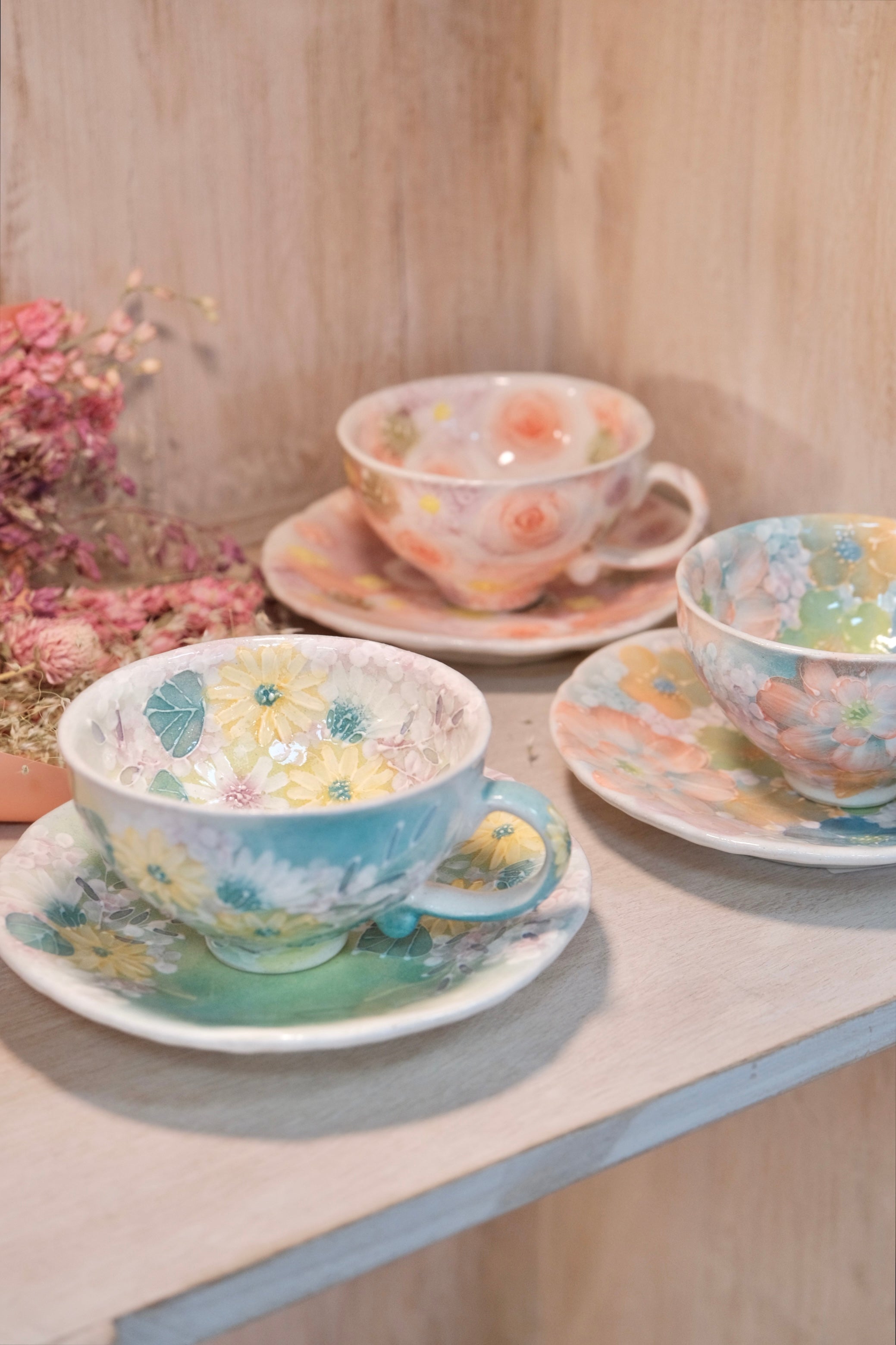 YUZURIHA Flower Collection – Orange Market Tableware