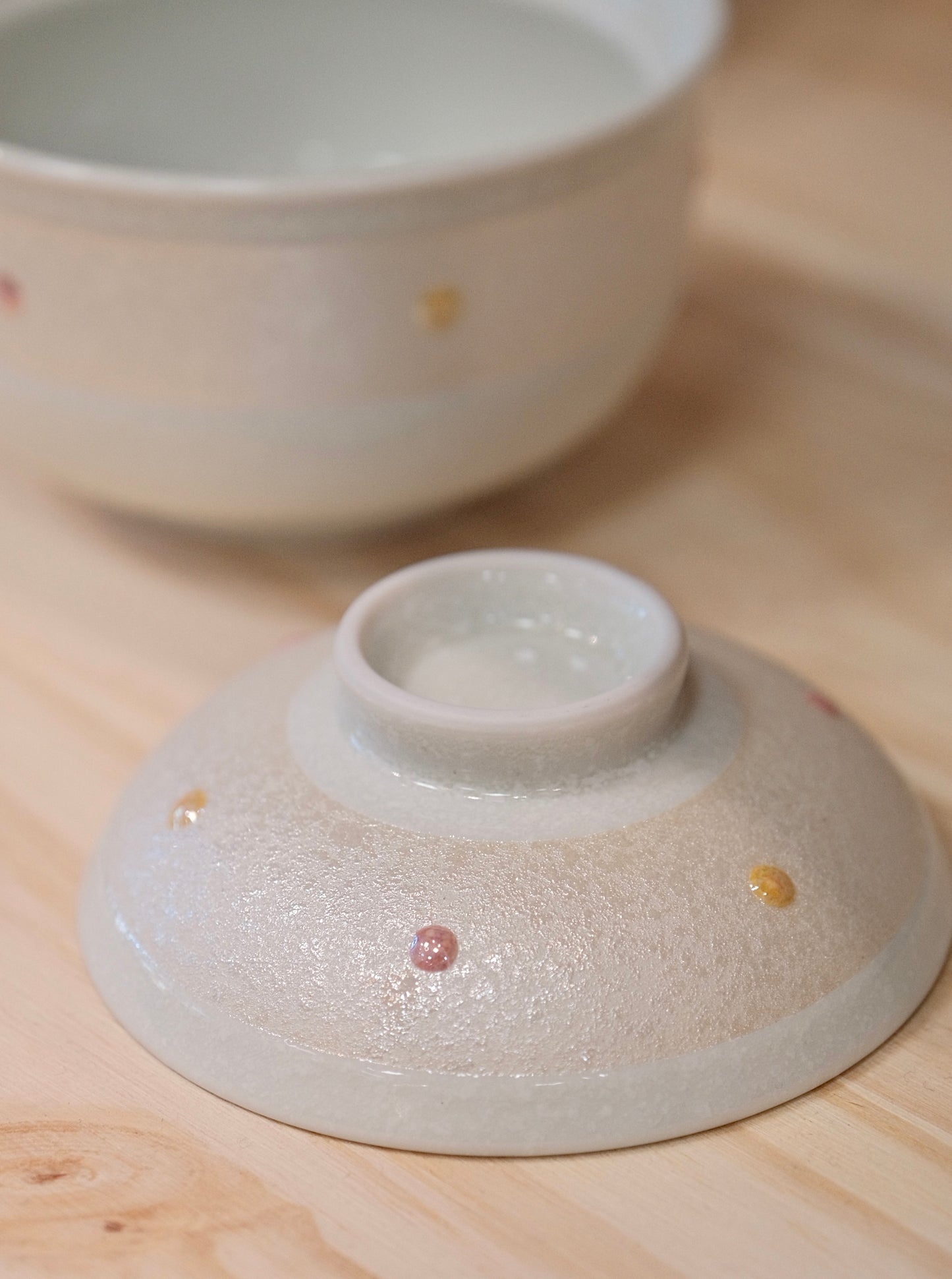 Arita yaki Pearl Handmade chawanmushi Bowl
