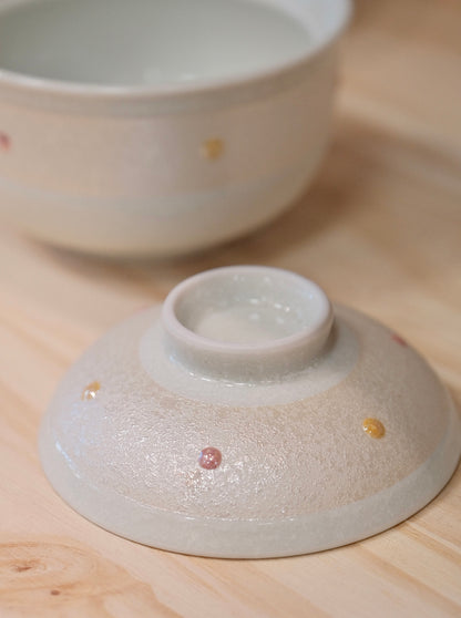 Arita yaki Pearl Handmade chawanmushi Bowl