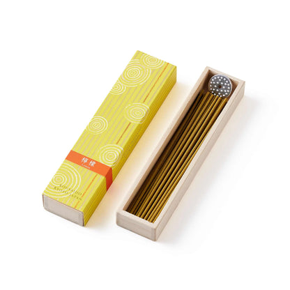 KOUSAIDO Incense｜40 sticks Japanese incense with holder