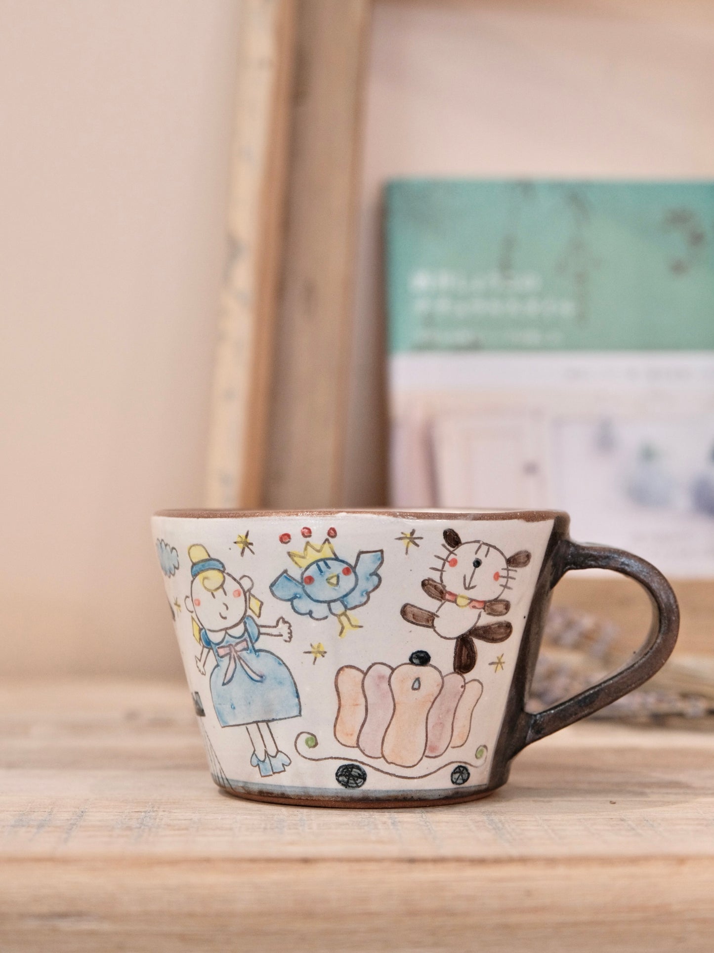 野村典子-Noriko Nomura Handmade Storybook Collection Soup Mug (#1-1）