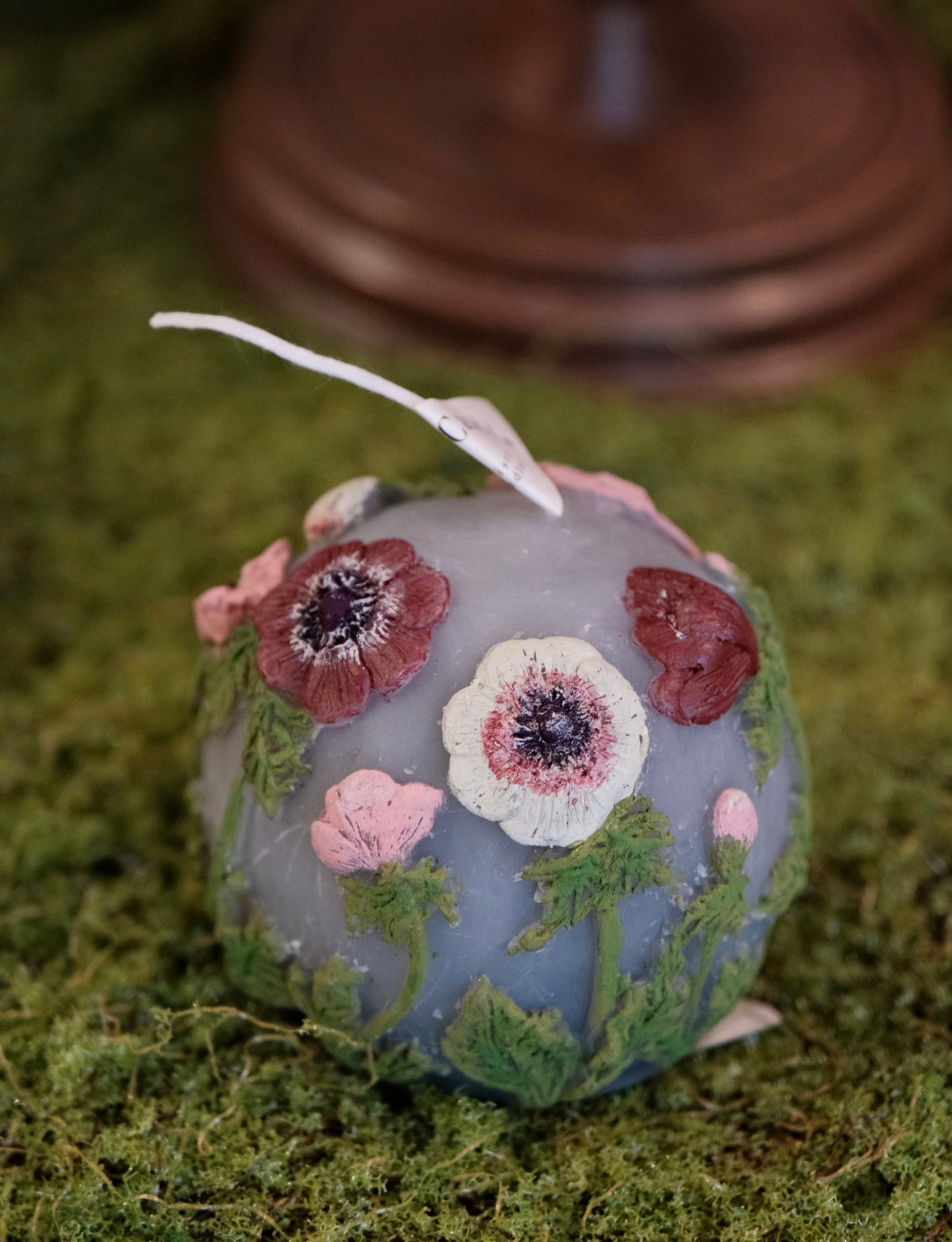 BLUE CANDLE - Tomiyo Otsuka Wildflower Forest 7.5cm