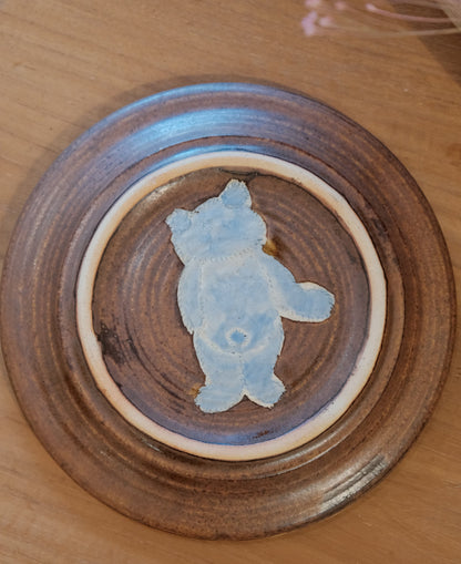 KONGARISHA-コンガリ舎 Bear Round 6inch Dessert plate (#6)