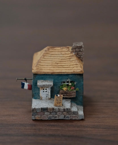 Cassetta3 Clay Artist Handmade Mini house #24