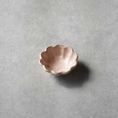 KANEKO KOHYO Rinka Flower 10cm/4inch Rinka Small Dish Bowl (Pink)