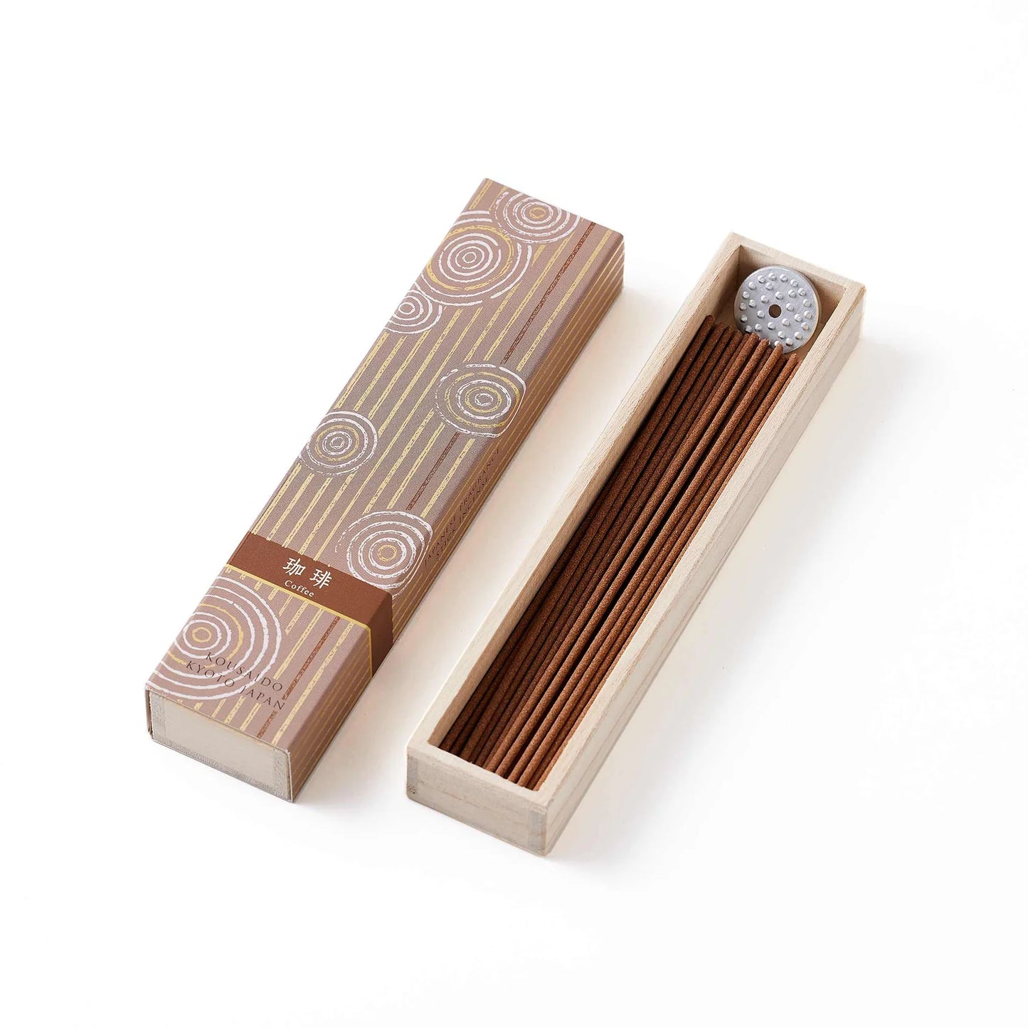 KOUSAIDO Incense｜40 sticks Japanese incense with holder