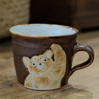 KONGARISHA-コンガリ舎 Handmade Bear Mug