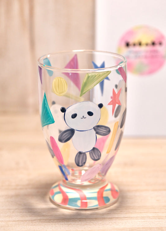 KOBAKO Hand-Painted Glass Artist Stem Glass #2