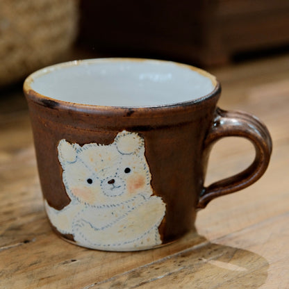 KONGARISHA-コンガリ舎 Handmade Bear Mug