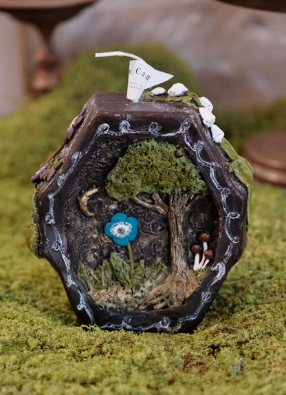 BLUE CANDLE - Tomiyo Otsuka The magical forest 12.5cm