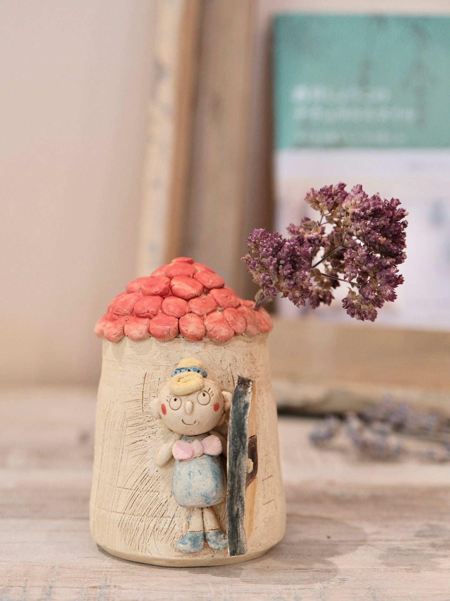 野村典子-Noriko Nomura Handmade Storybook Collection Flower vase