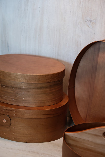 Japan Vintage Style Handmade wooden boxes with Handle