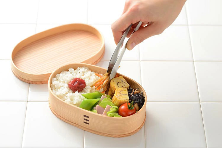AUX leye Japan Made Stainless Steel Otomo Small Serving Tongs