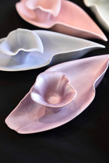 Arita Yaki  Handmade Calla lily shape Series