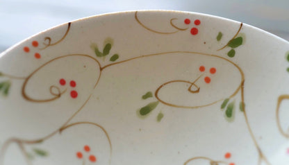 Japan Hasami Ware Zoe Light Bowl flowers